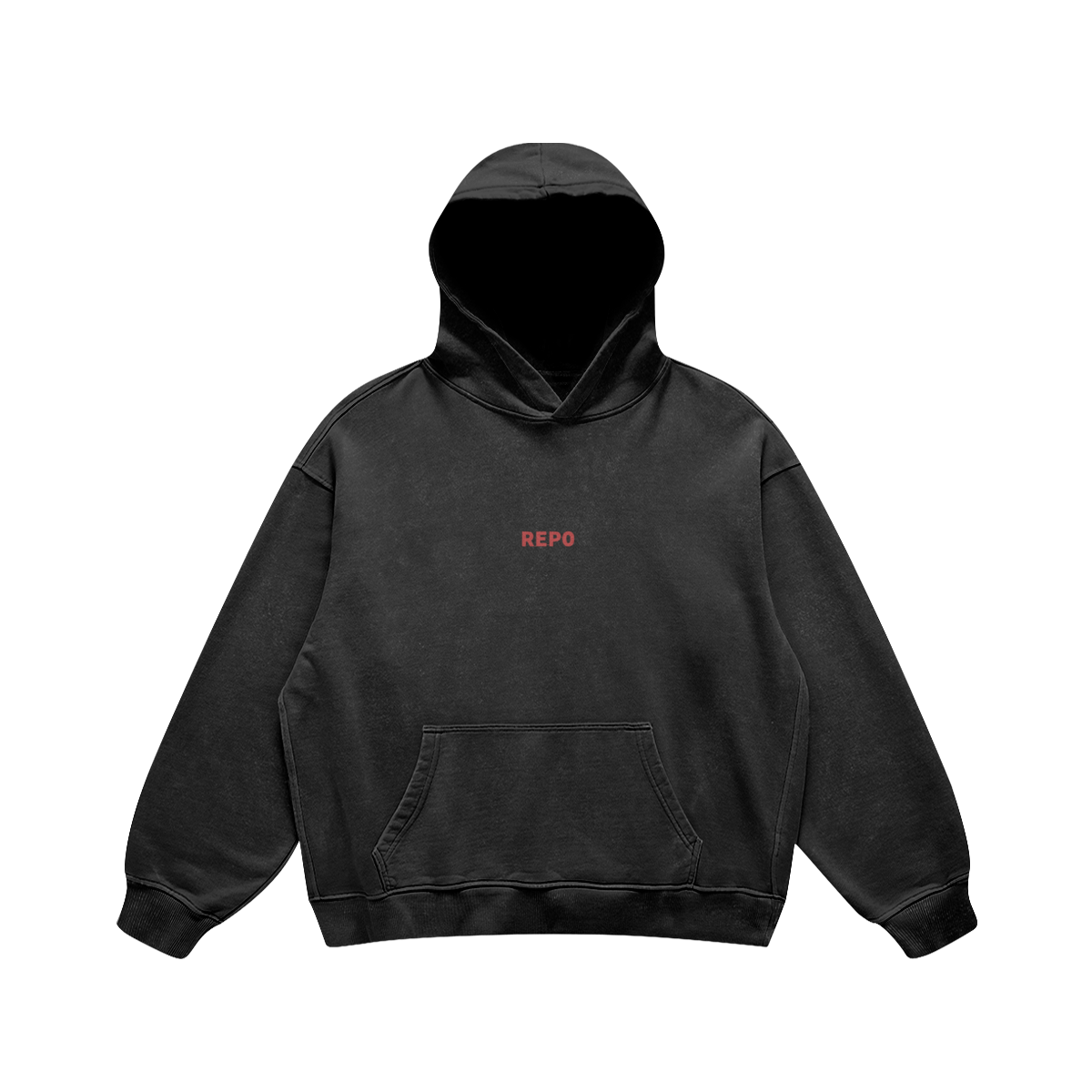 EARLY ACCESS REPO Oversized Embroidered Hoodie v0.1