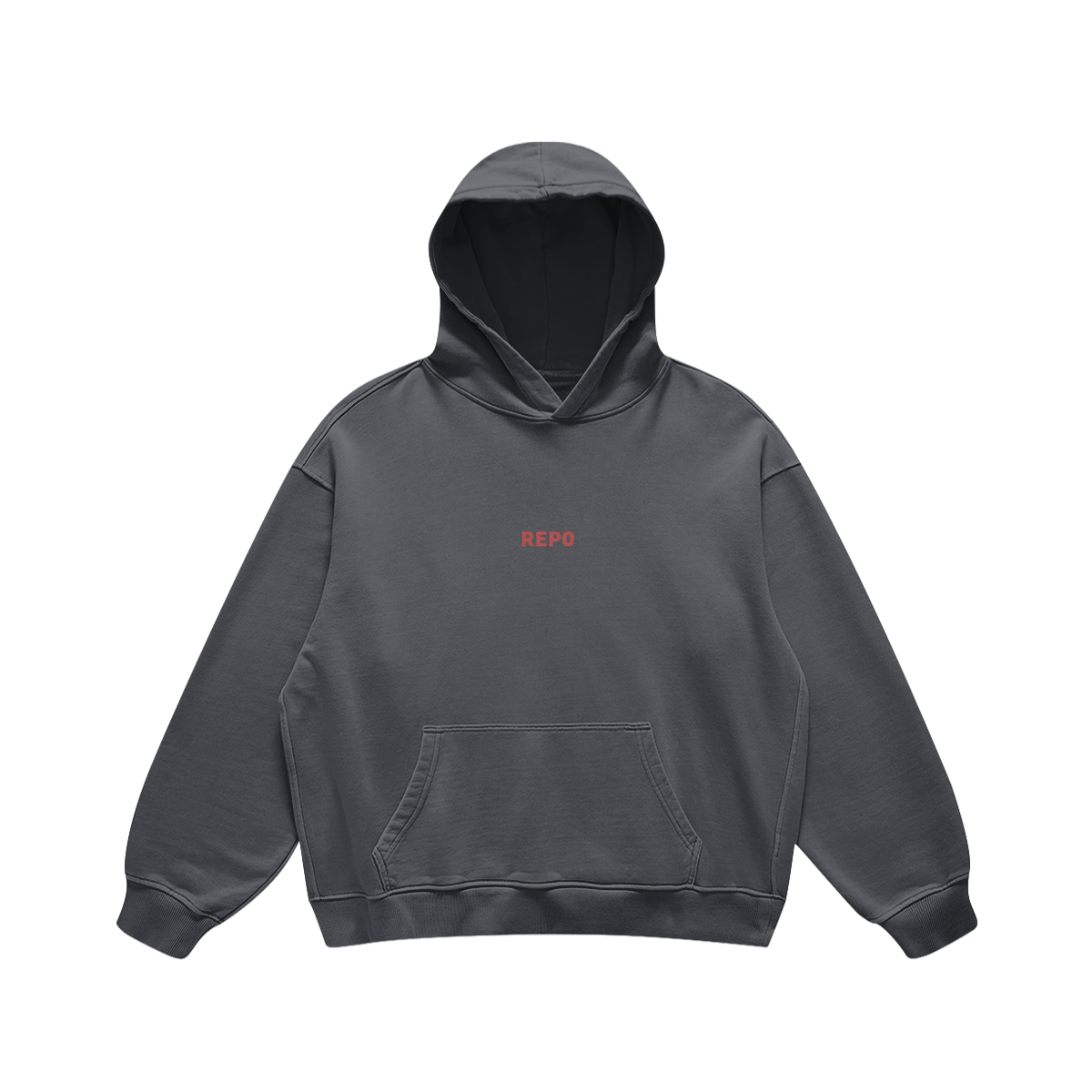 EARLY ACCESS REPO Oversized Embroidered Hoodie v0.1